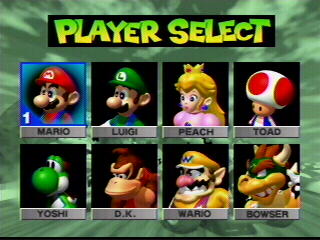 Изображение игры: Mario Kart 64 (1996)