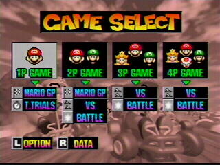 Изображение игры: Mario Kart 64 (1996)