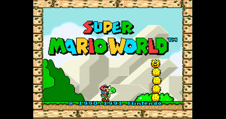 Изображение игры: Super Mario World