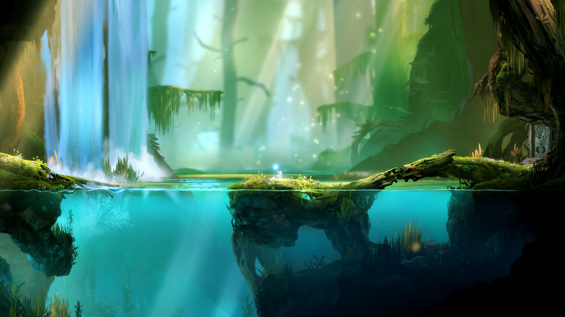 Изображение игры: Ori and the Blind Forest