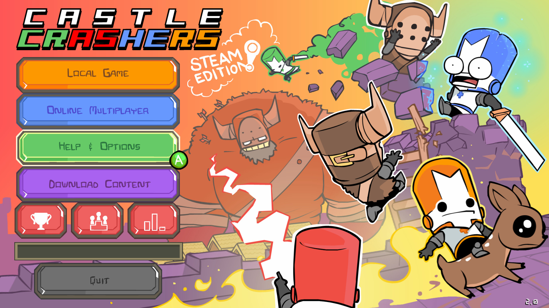 Изображение игры: Castle Crashers