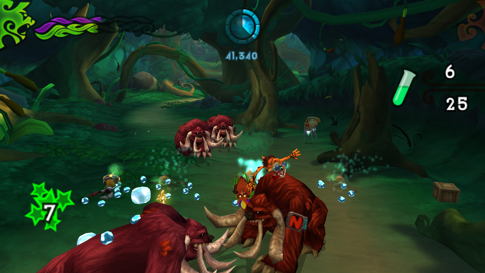 Изображение игры: Crash of the Titans