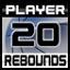 Grab 20 Rebounds With Any Player