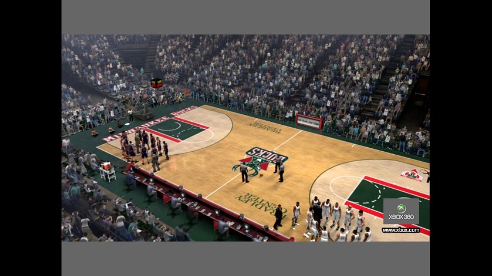 Изображение игры: NBA 2K8