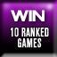 10 Online Ranked Wins