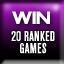 20 Online Ranked Wins