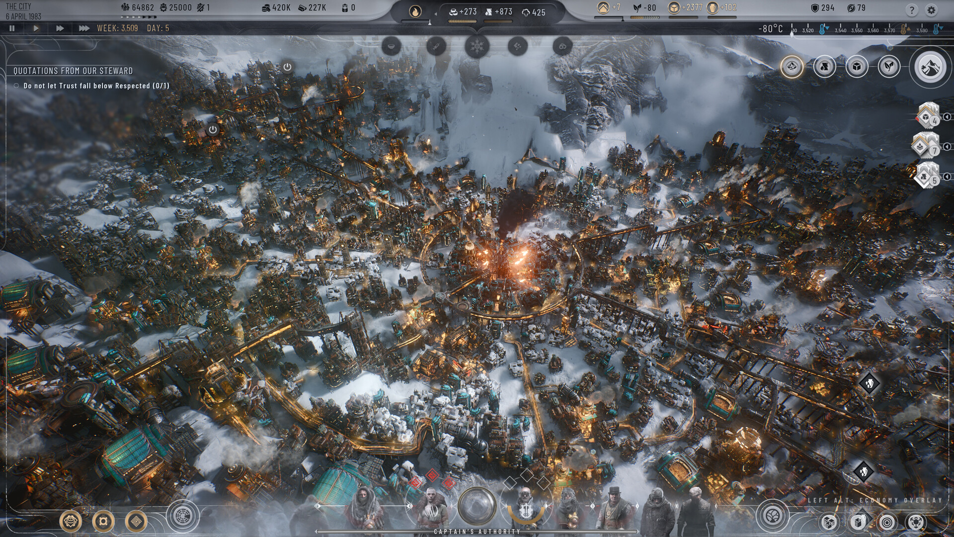 Изображение игры: Frostpunk 2