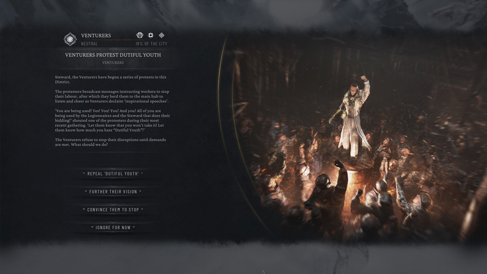 Изображение игры: Frostpunk 2