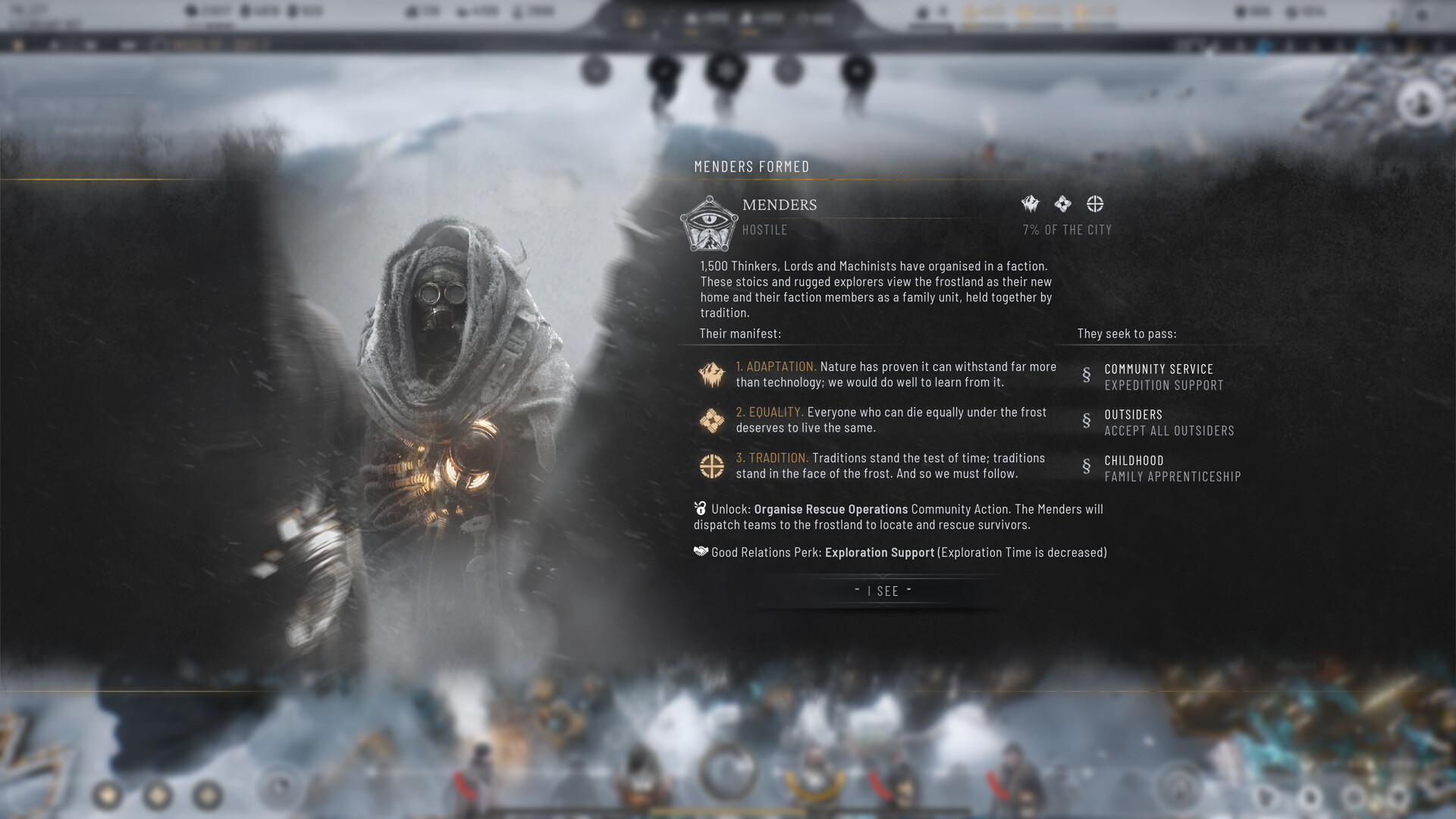 Изображение игры: Frostpunk 2
