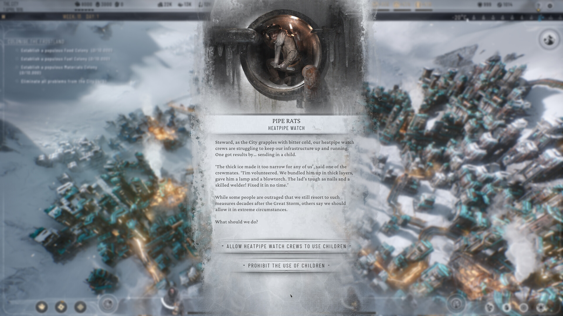 Изображение игры: Frostpunk 2