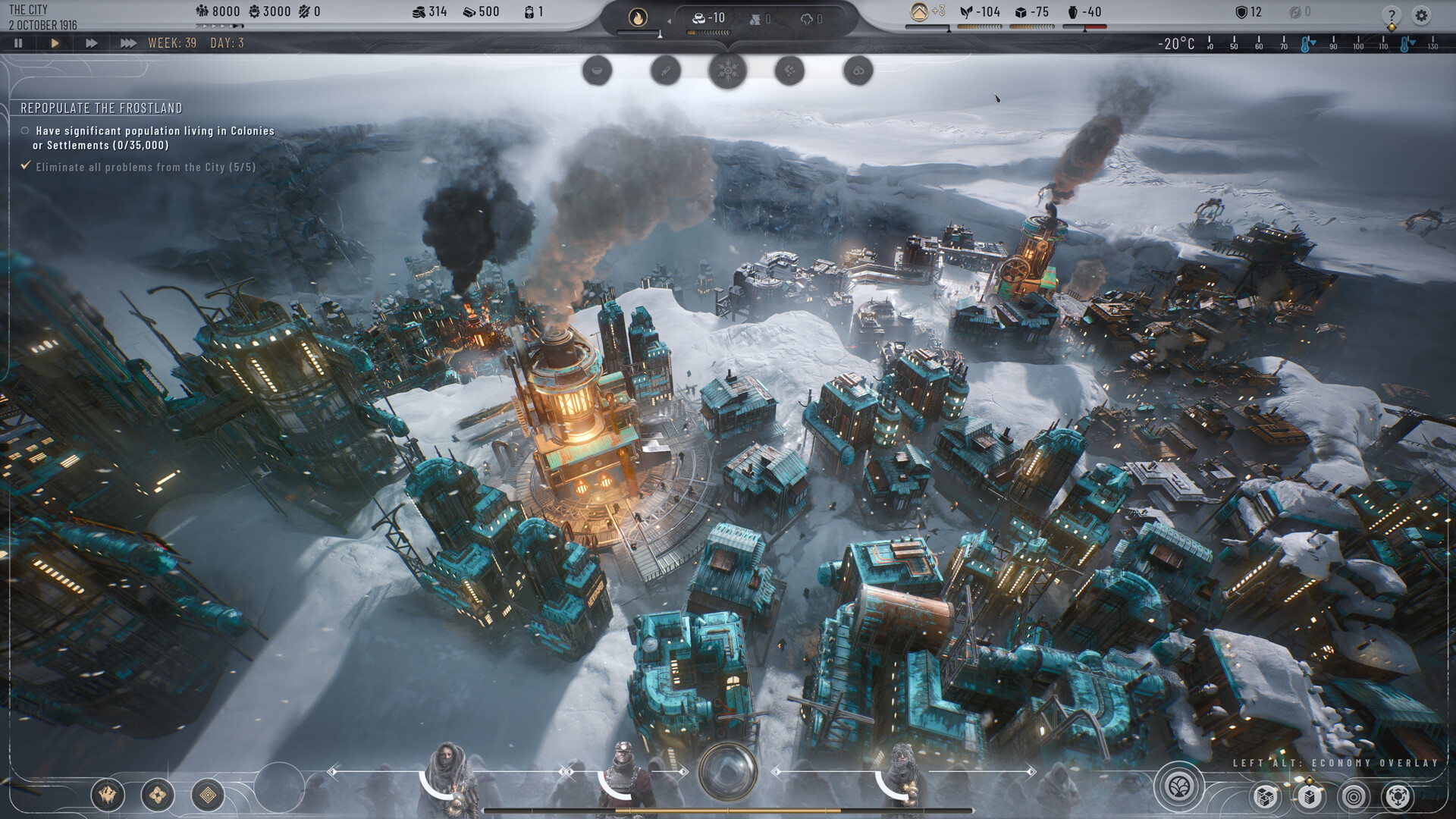 Изображение игры: Frostpunk 2