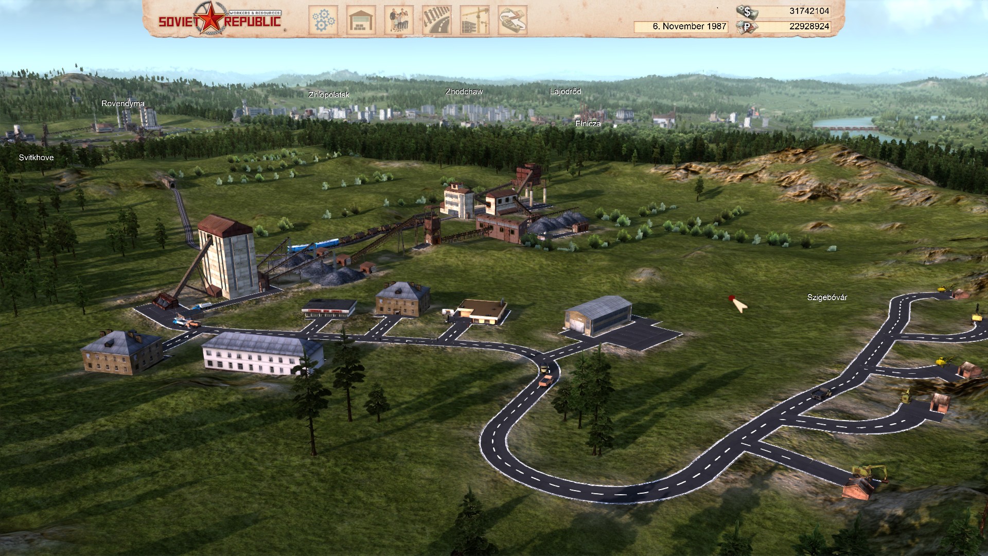 Изображение игры: Workers & Resources: Soviet Republic