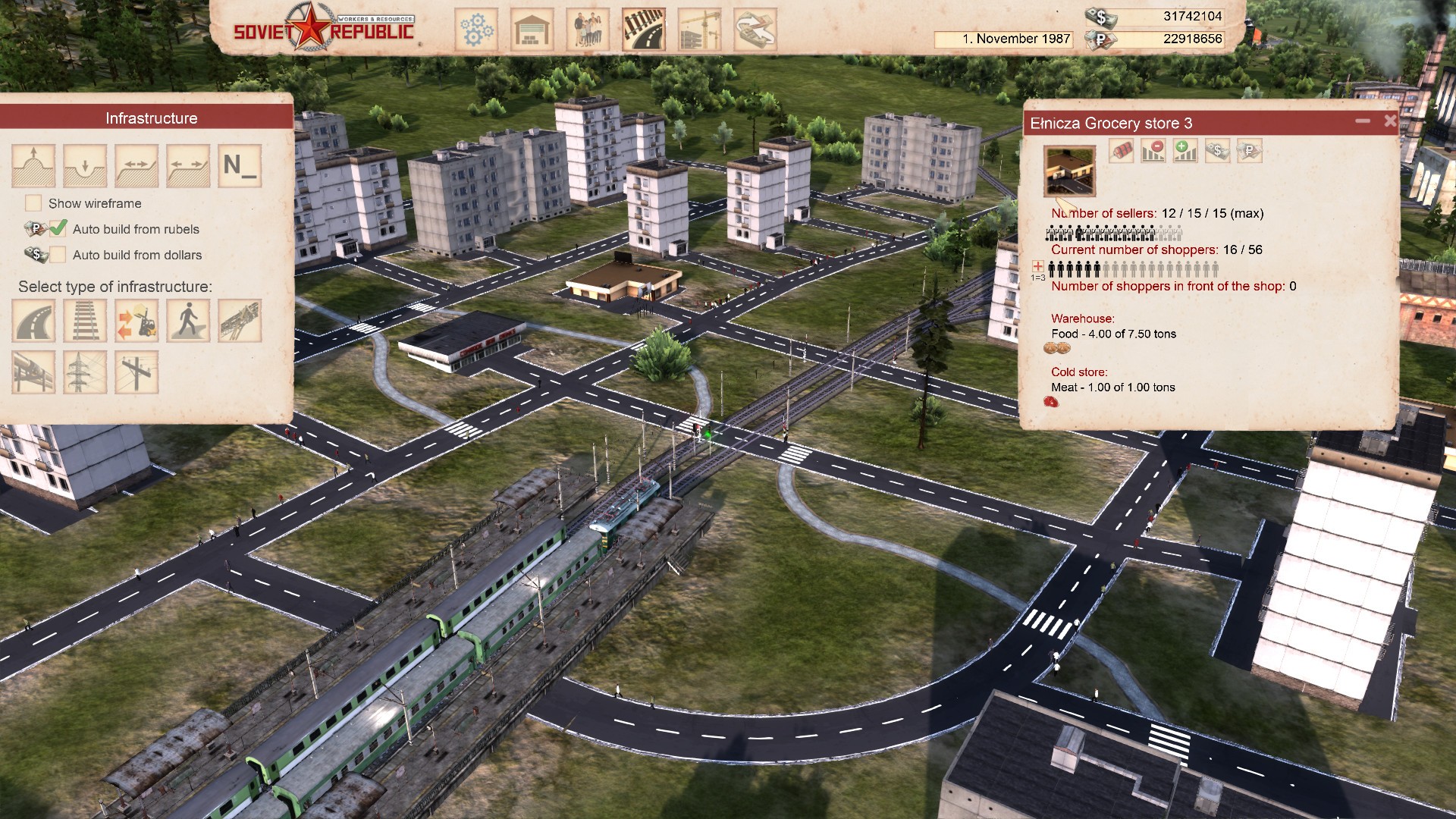 Изображение игры: Workers & Resources: Soviet Republic