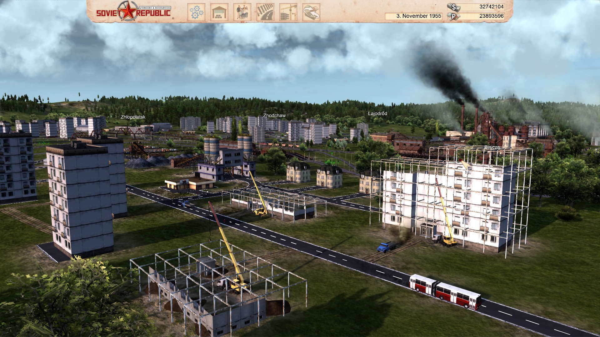 Изображение игры: Workers & Resources: Soviet Republic