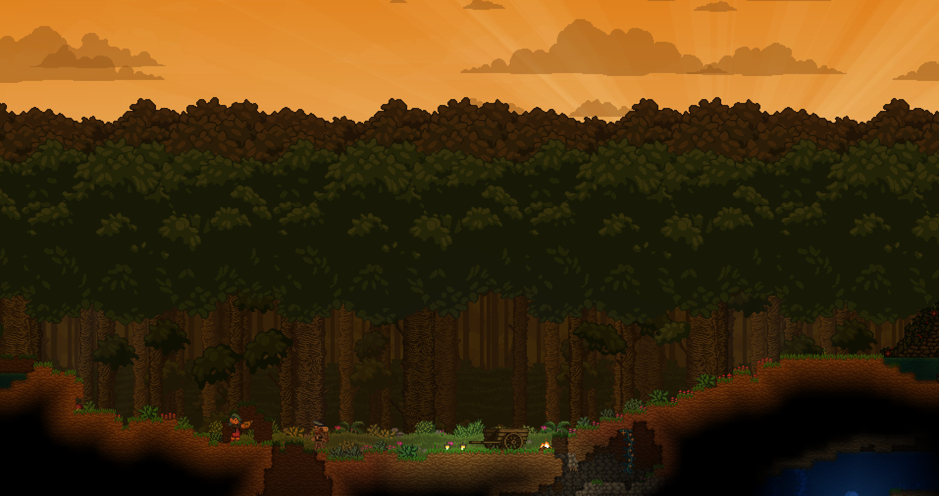 Изображение игры: Starbound