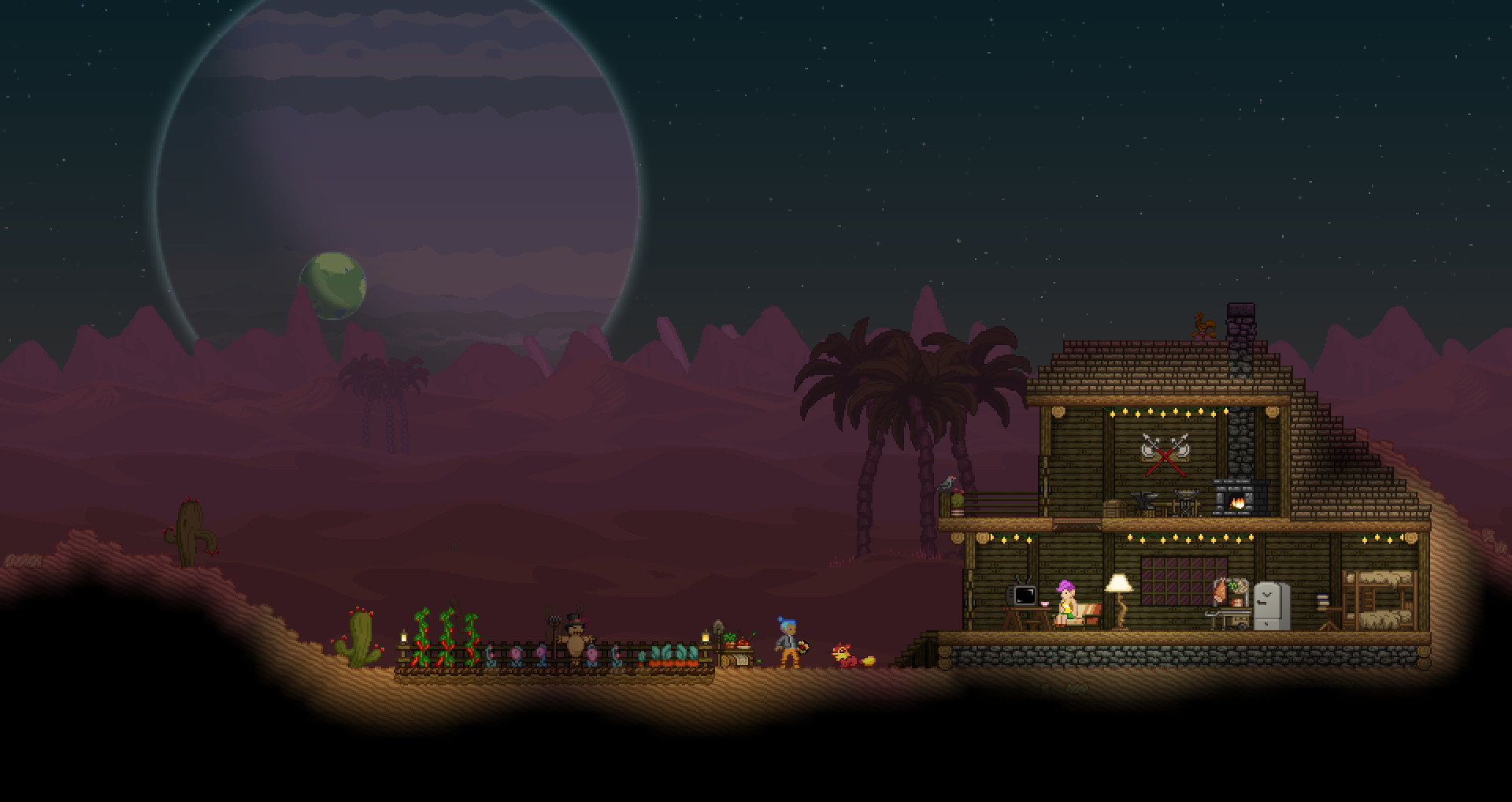 Изображение игры: Starbound