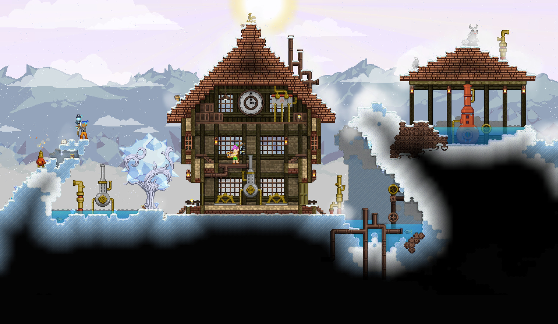 Изображение игры: Starbound