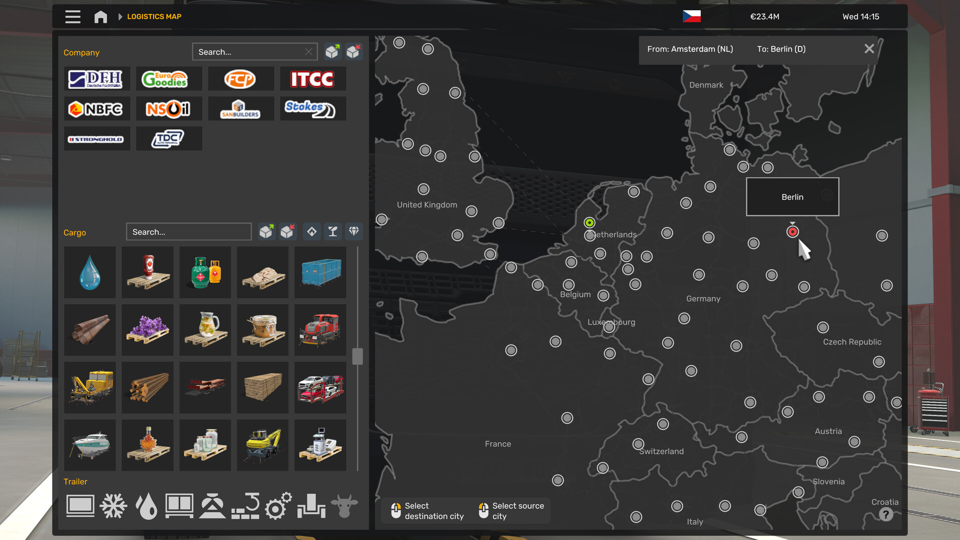Изображение игры: Euro Truck Simulator 2