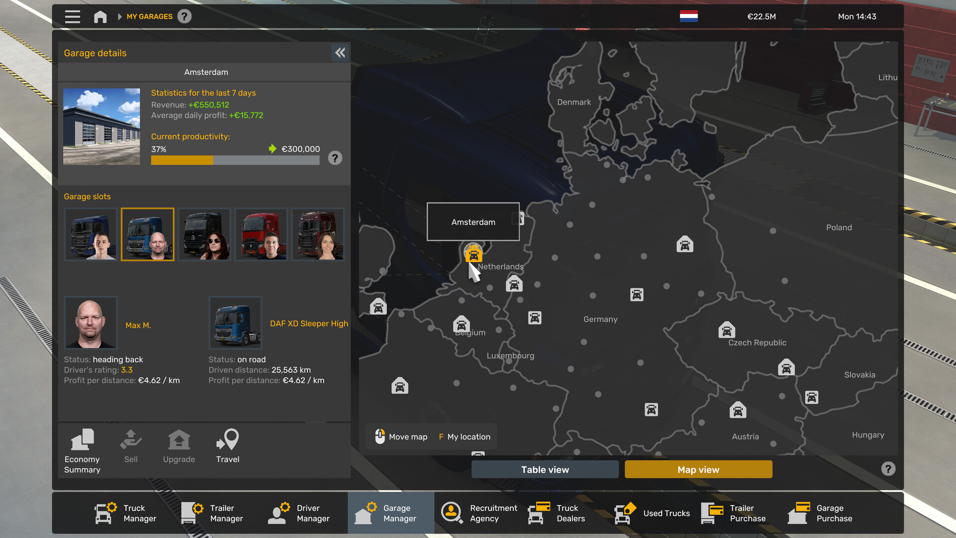 Изображение игры: Euro Truck Simulator 2