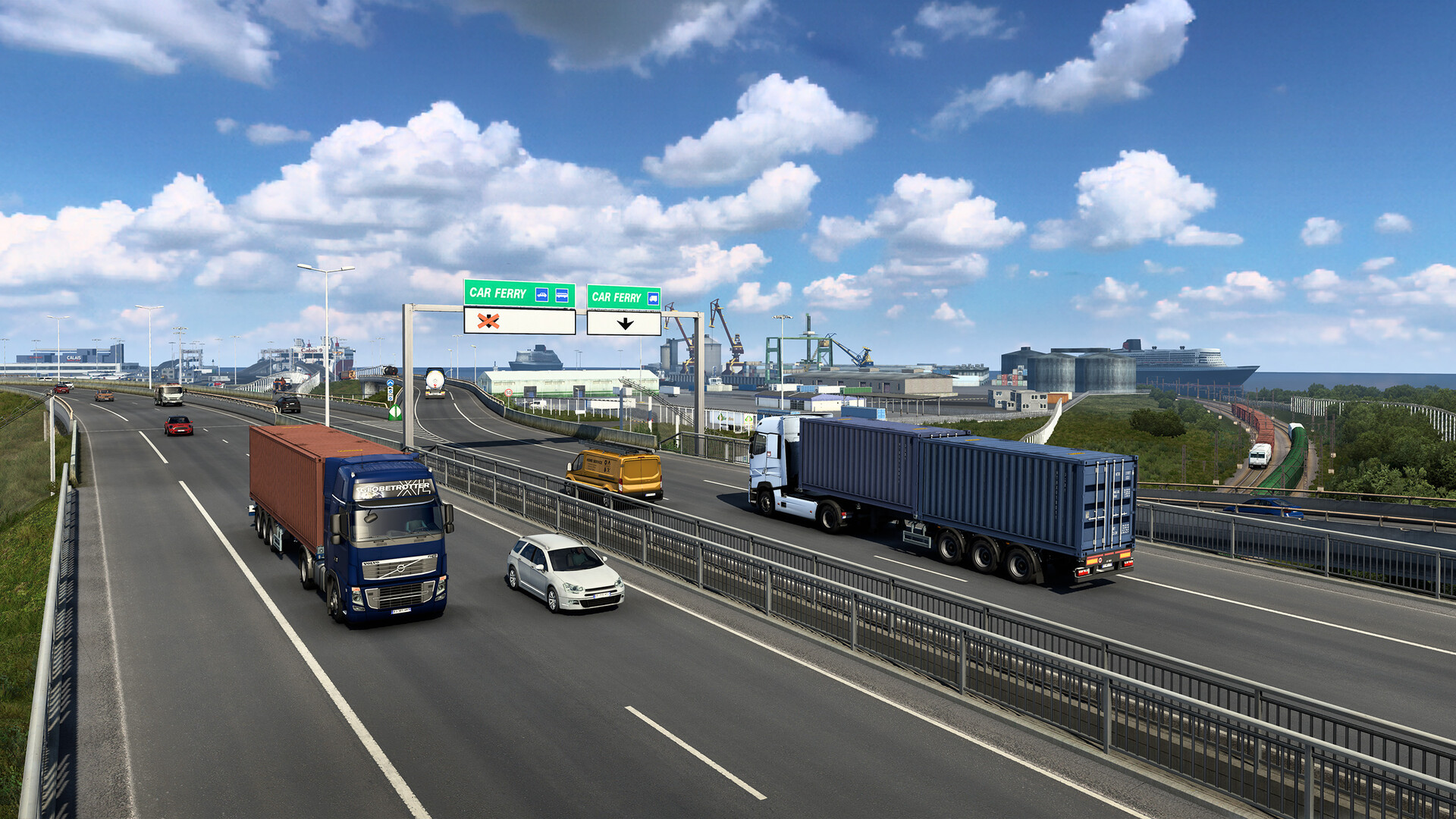 Изображение игры: Euro Truck Simulator 2