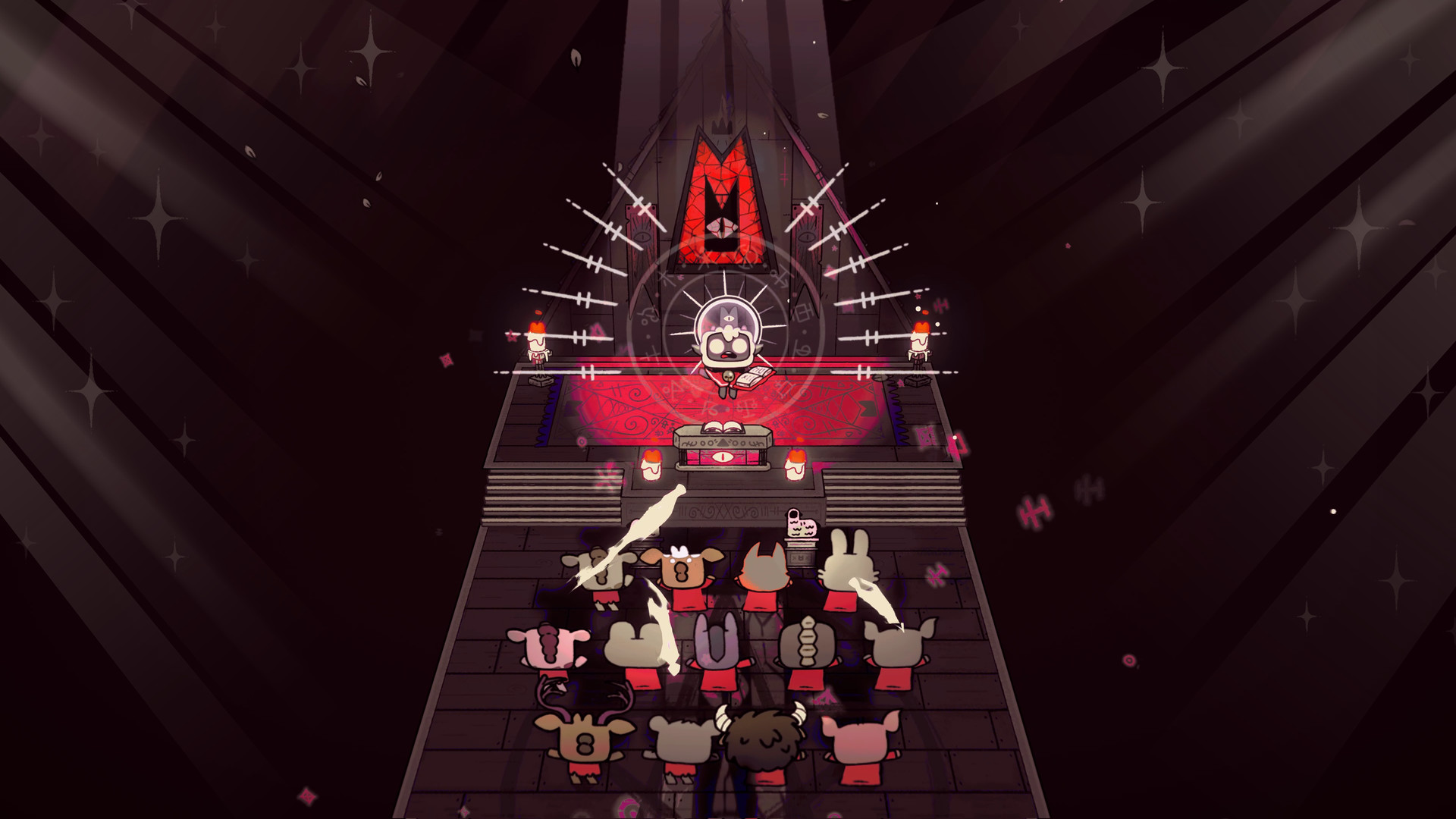 Изображение игры: Cult of the Lamb
