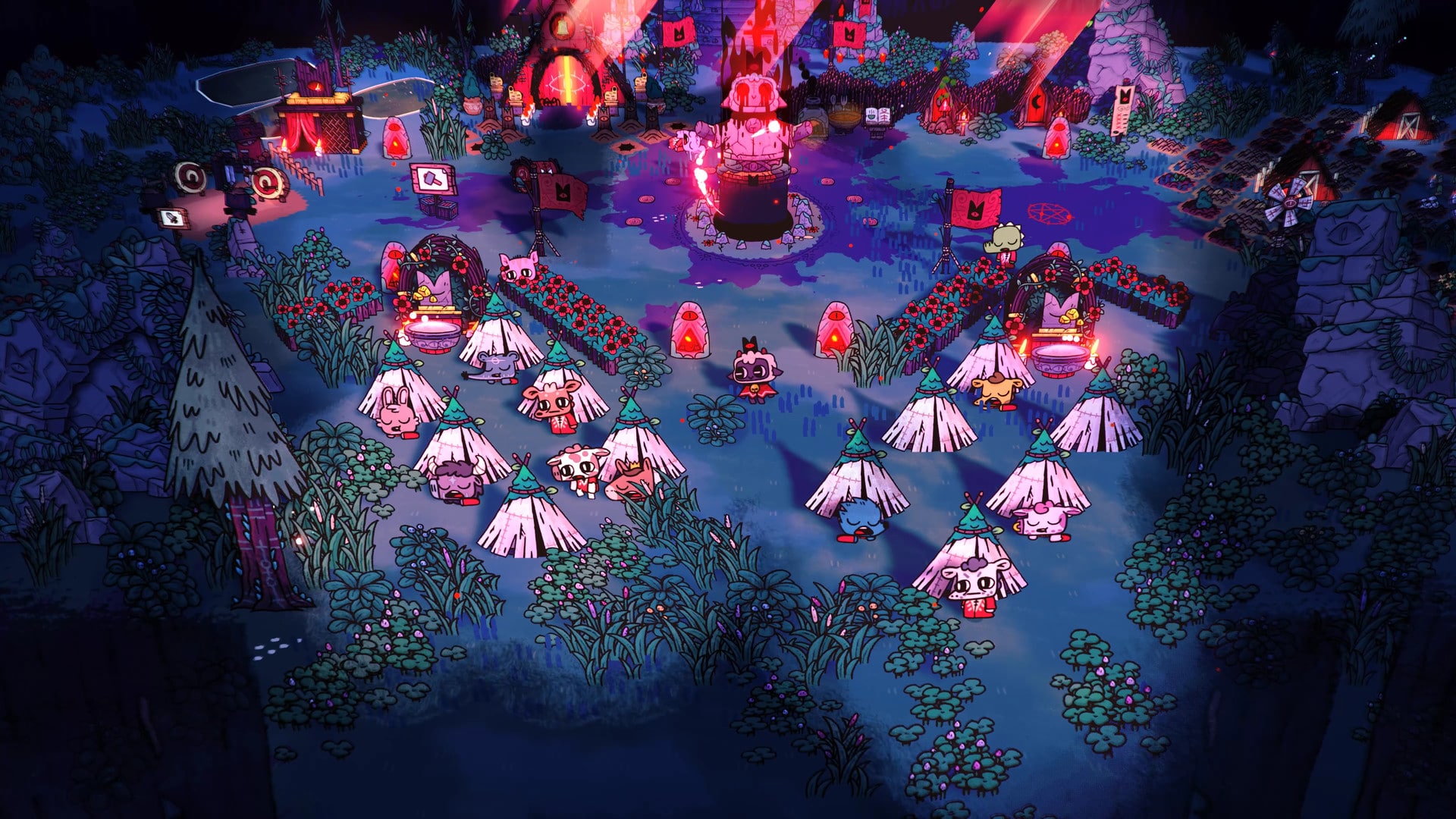 Изображение игры: Cult of the Lamb
