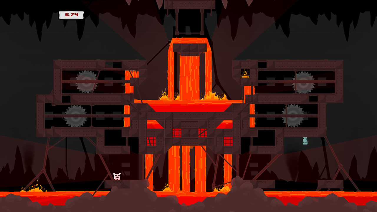Изображение игры: Super Meat Boy