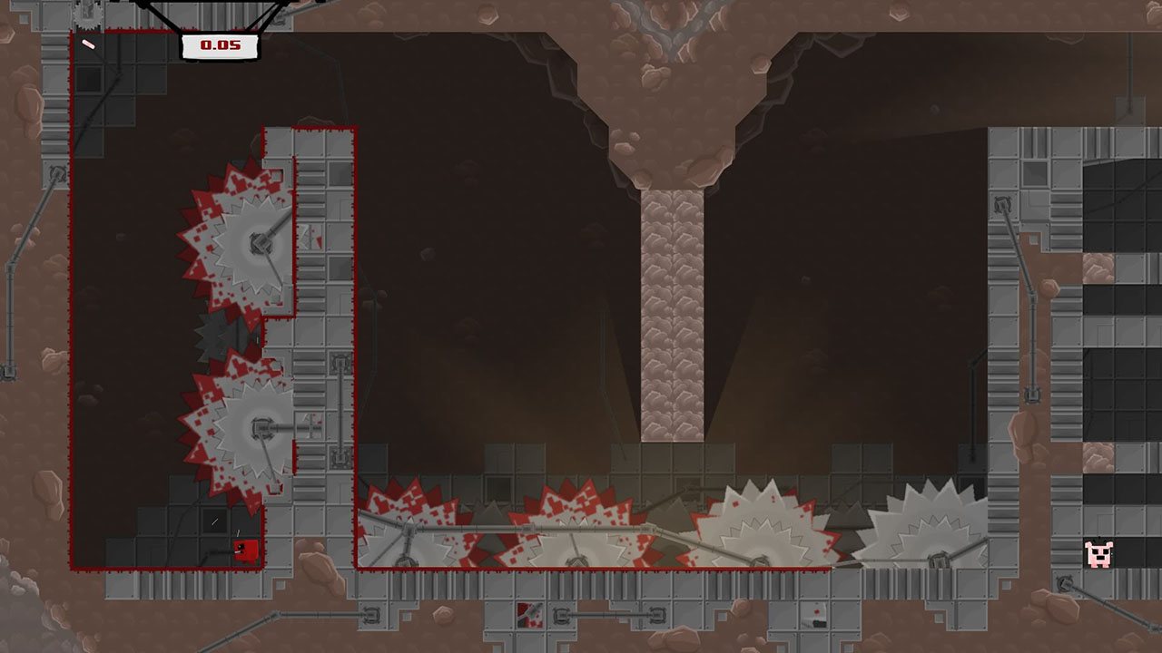 Изображение игры: Super Meat Boy