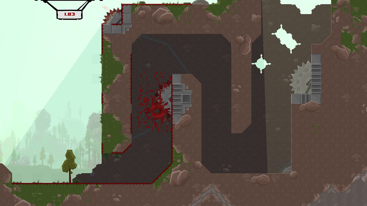 Изображение игры: Super Meat Boy