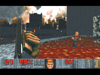 Изображение игры: DOOM II