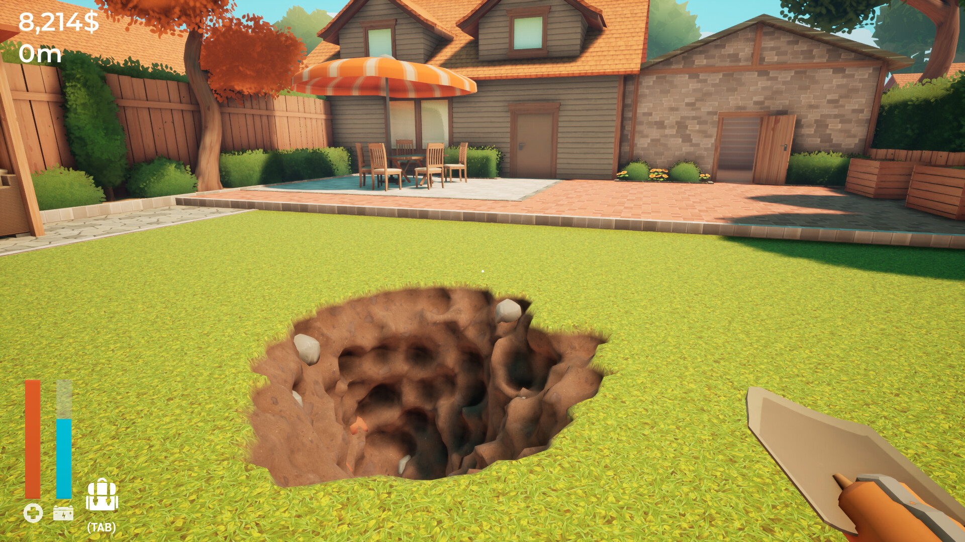 Изображение игры: A Game About Digging A Hole