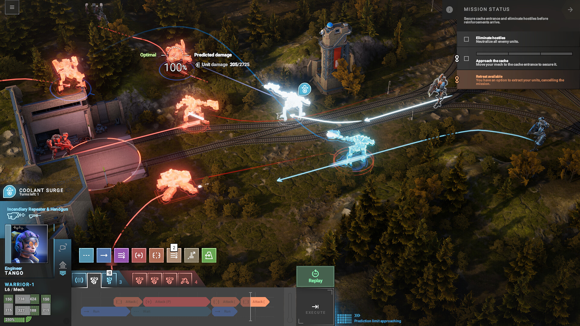 Изображение игры: Phantom Brigade