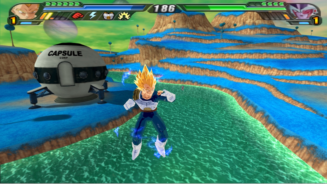 Изображение игры: Dragon Ball Z: Budokai Tenkaichi 3