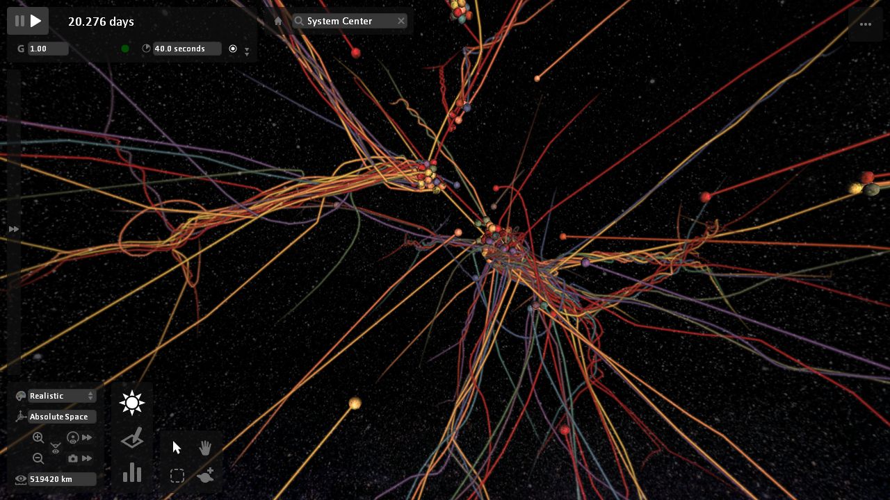 Изображение игры: Universe Sandbox