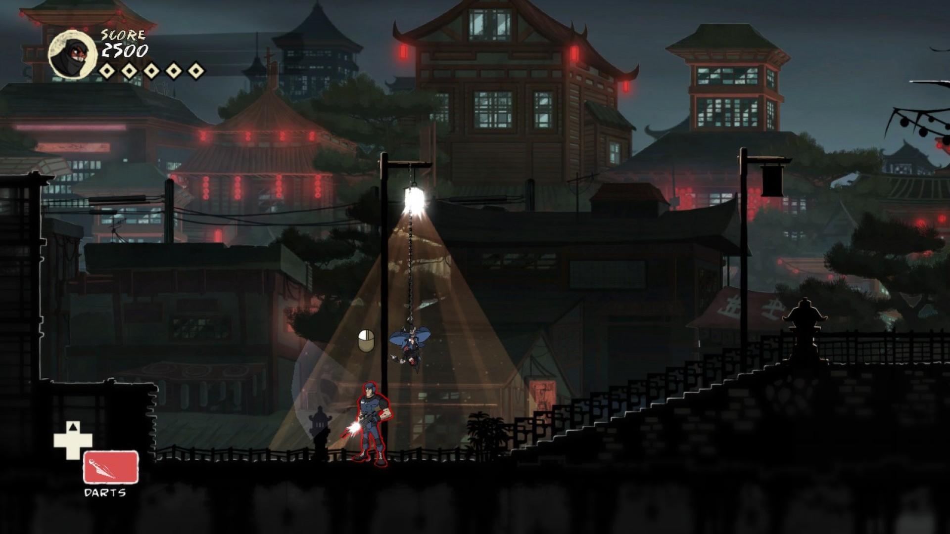 Изображение игры: Mark of the Ninja