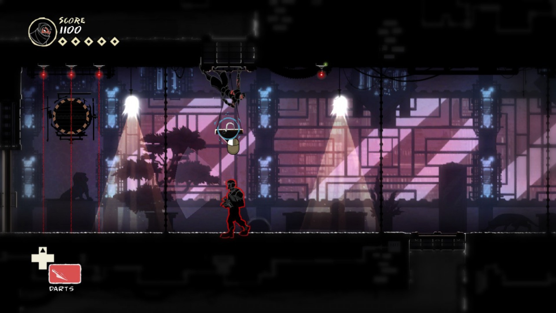 Изображение игры: Mark of the Ninja