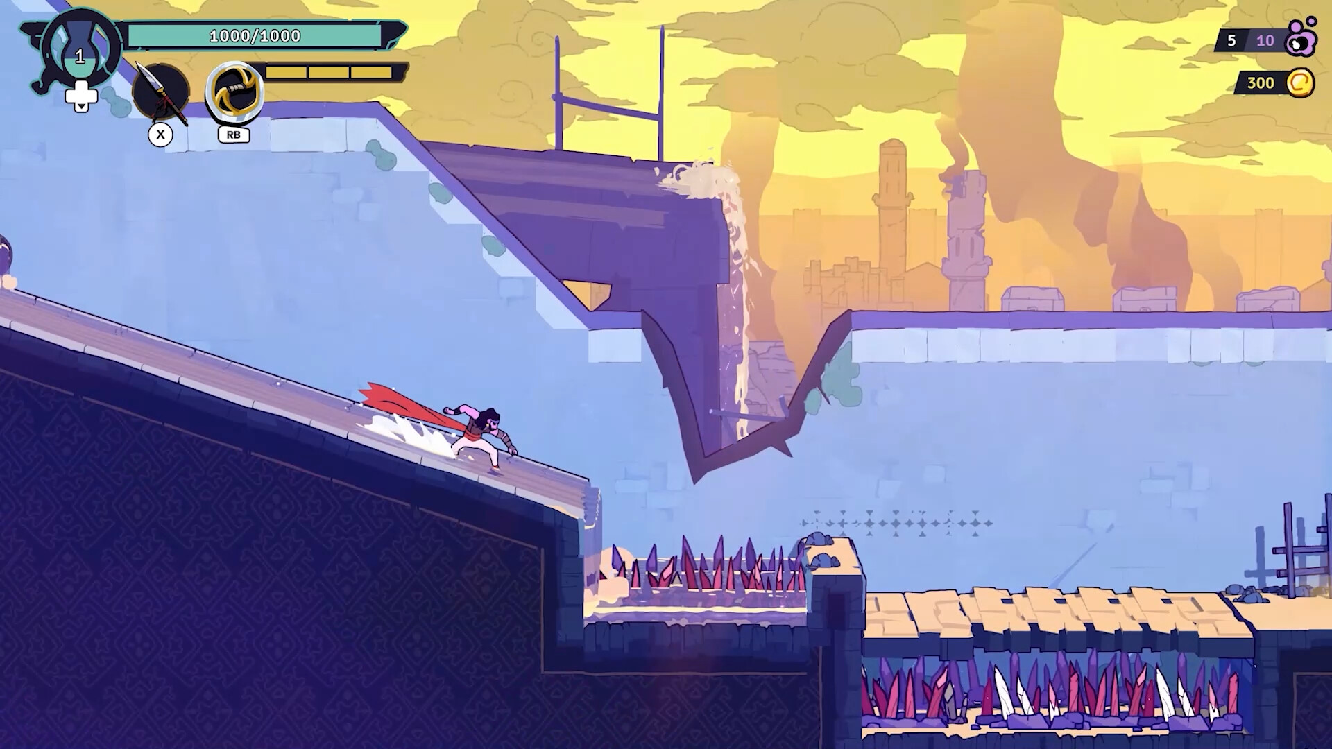 Изображение игры: The Rogue Prince of Persia
