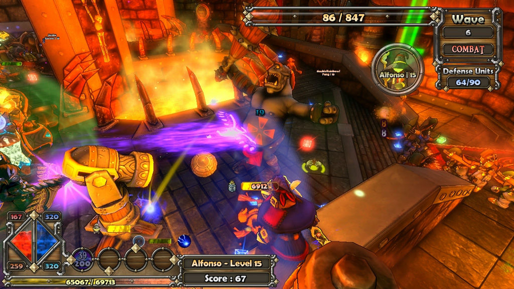 Изображение игры: Dungeon Defenders