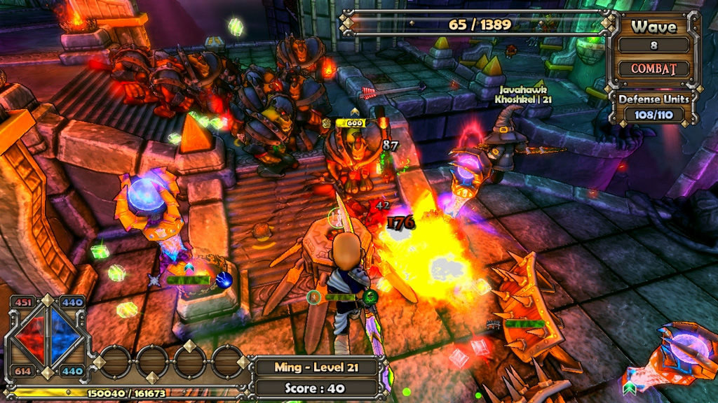 Изображение игры: Dungeon Defenders