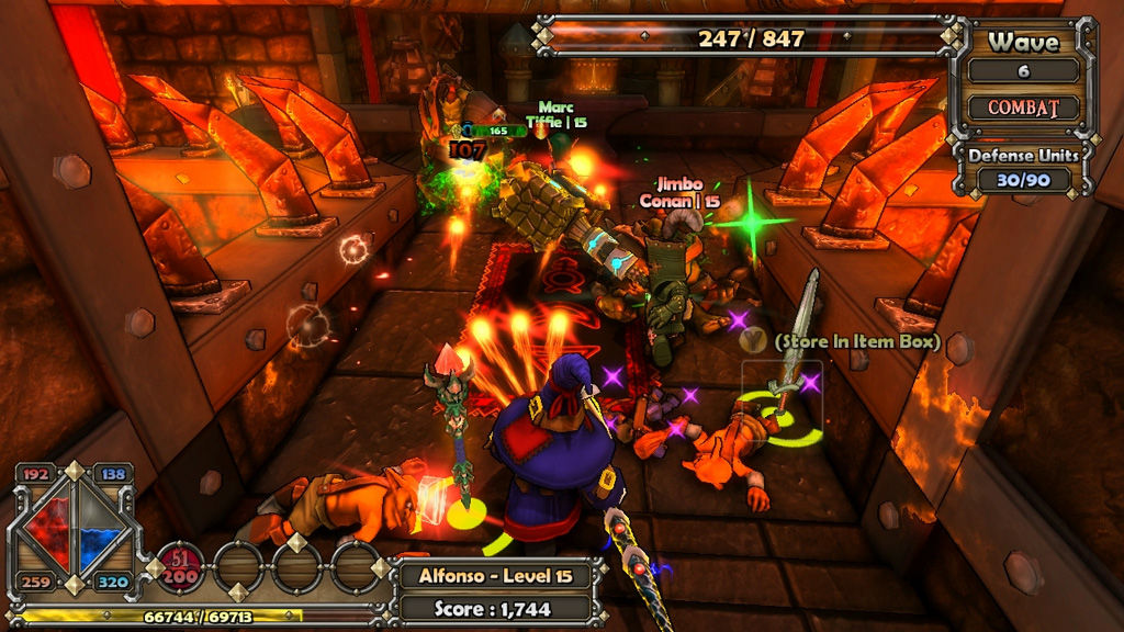 Изображение игры: Dungeon Defenders