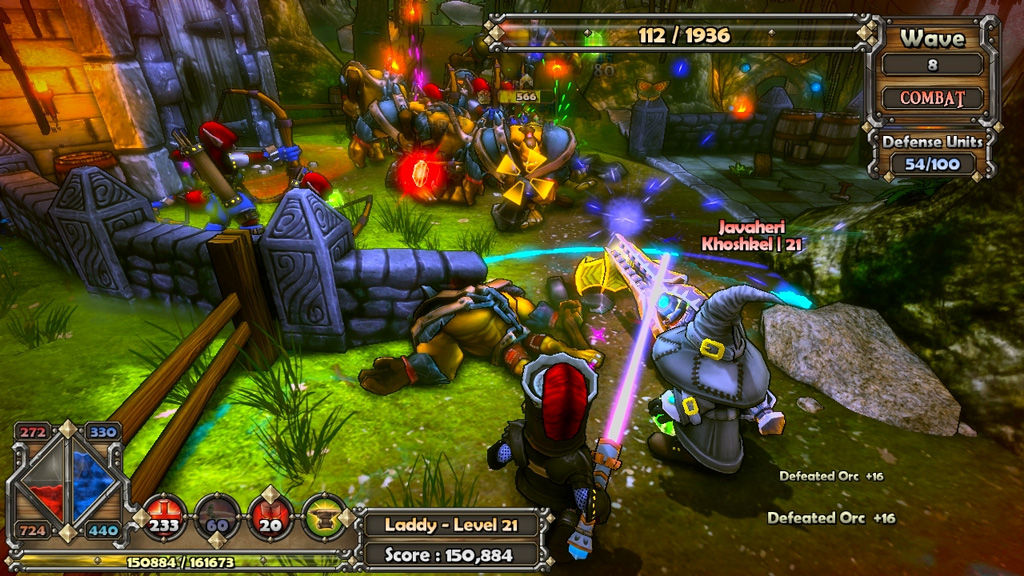 Изображение игры: Dungeon Defenders