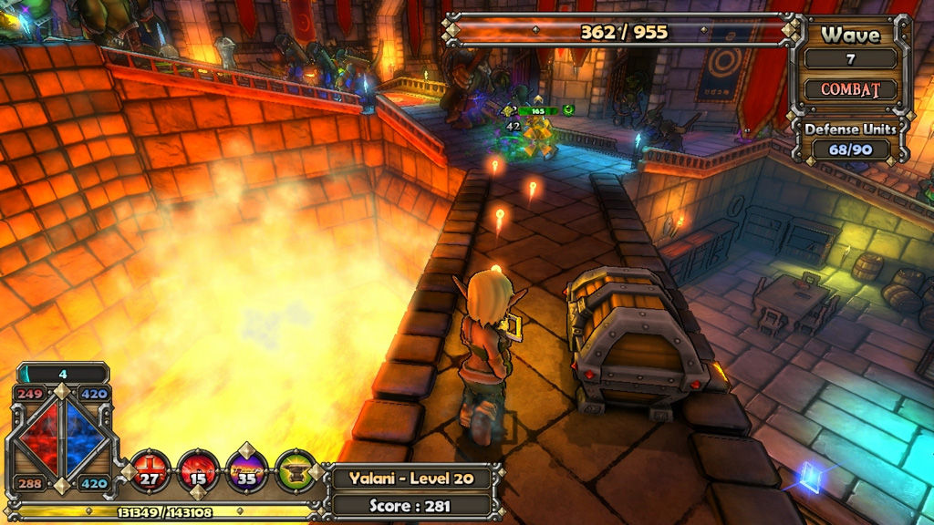 Изображение игры: Dungeon Defenders