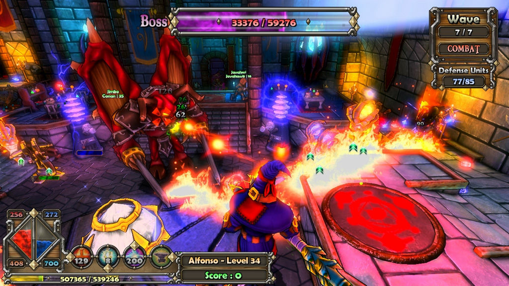 Изображение игры: Dungeon Defenders