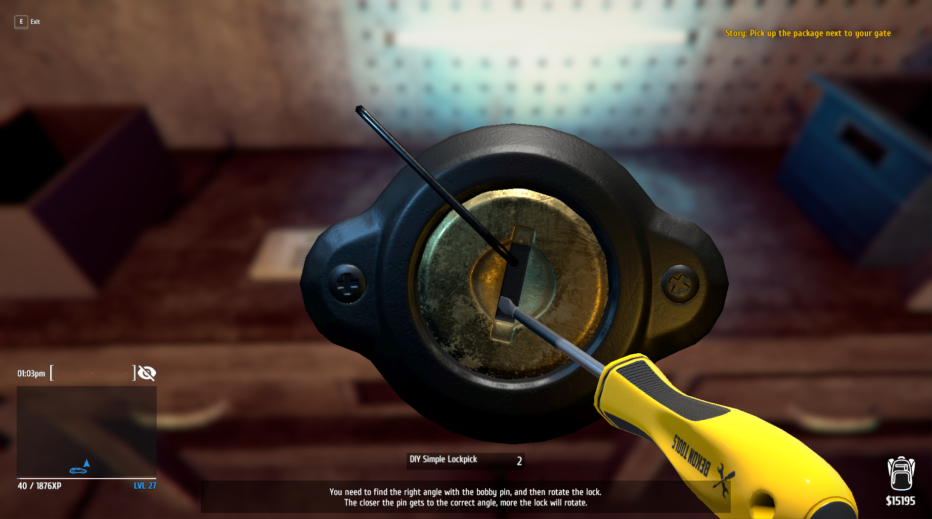 Изображение игры: Thief Simulator