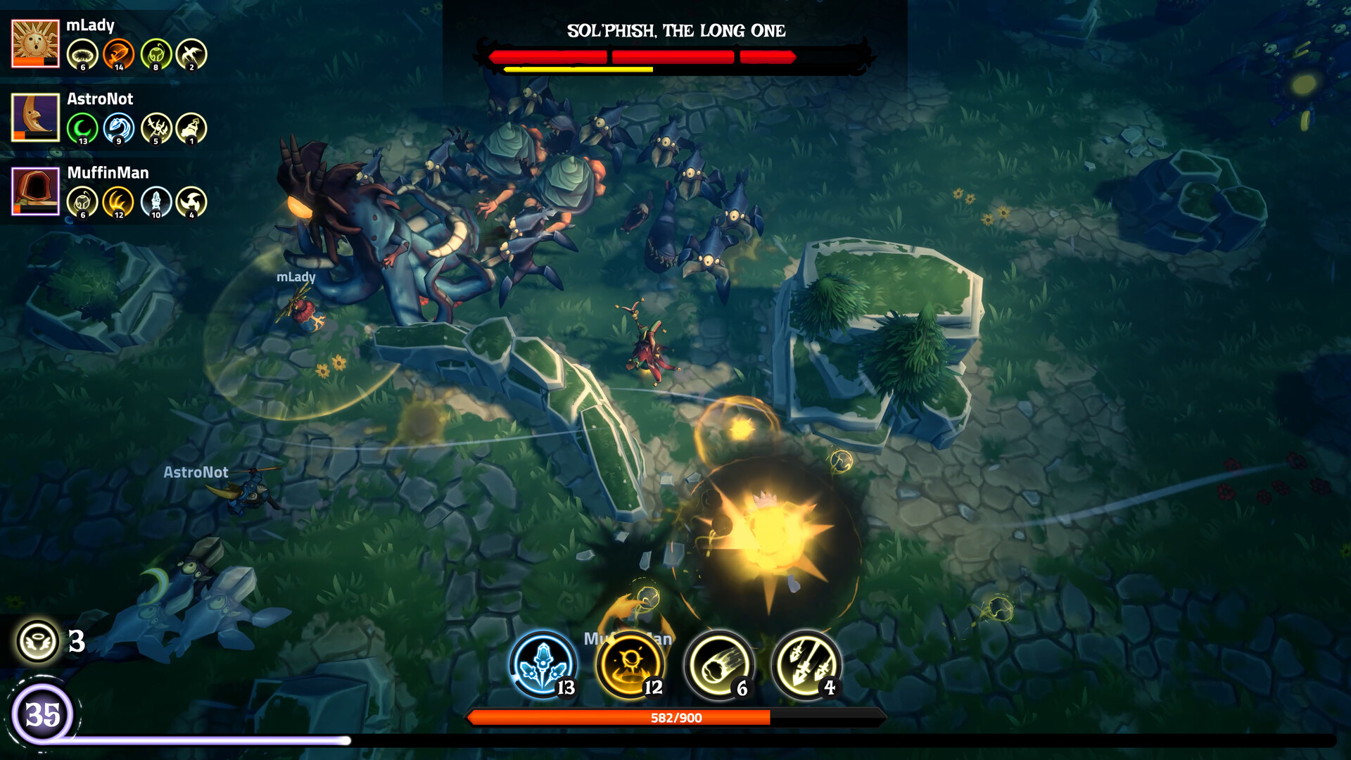Изображение игры: The Spell Brigade