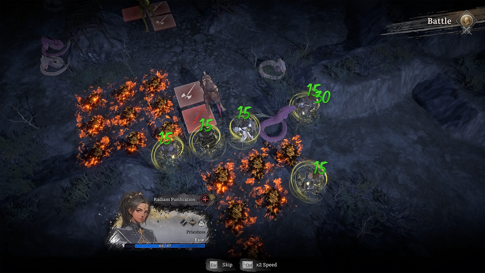 Изображение игры: Lost Eidolons: Veil of the Witch