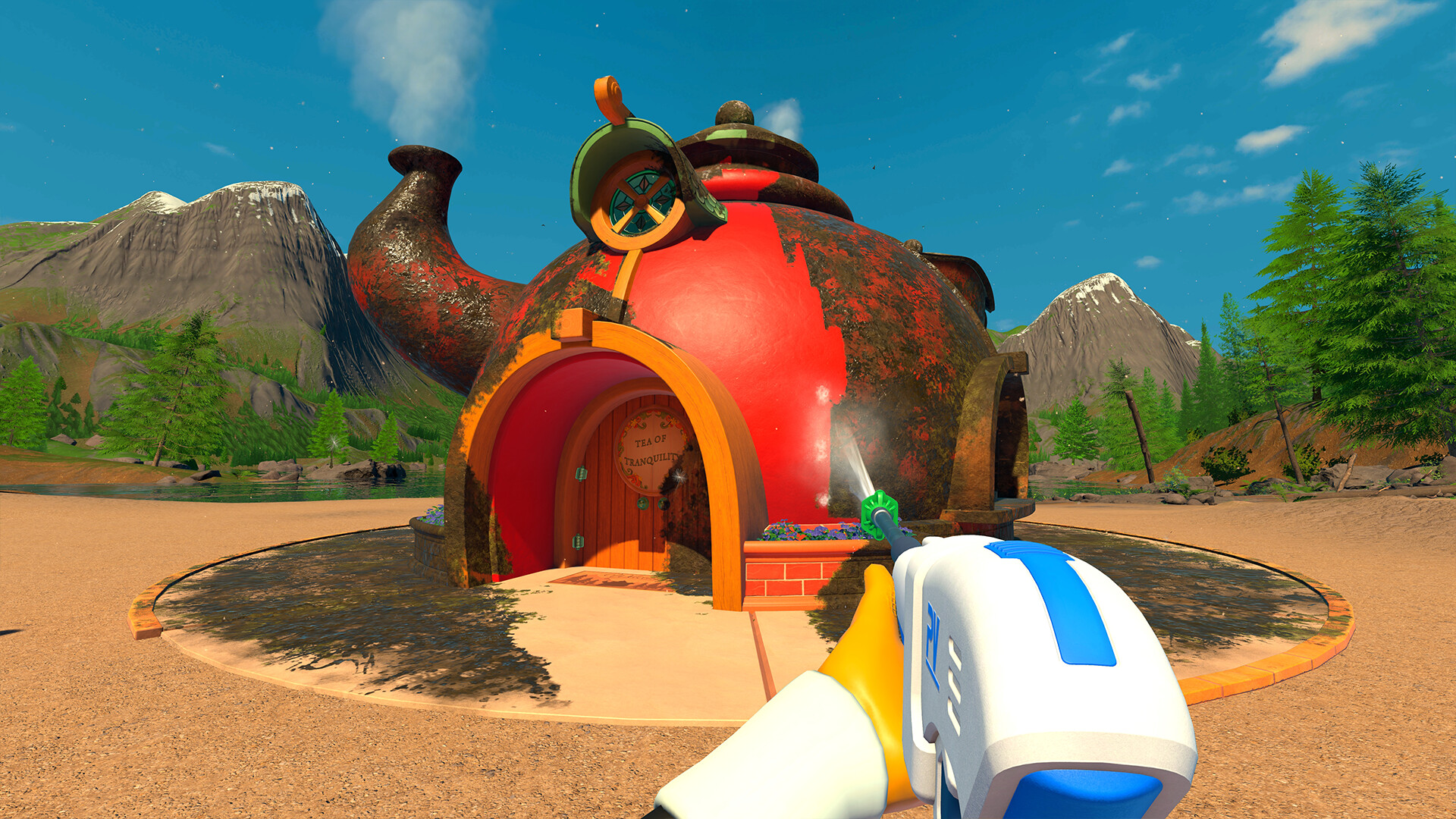 Изображение игры: PowerWash Simulator 2