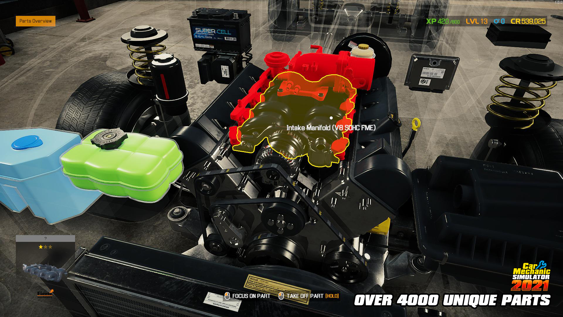 Изображение игры: Car Mechanic Simulator 2021
