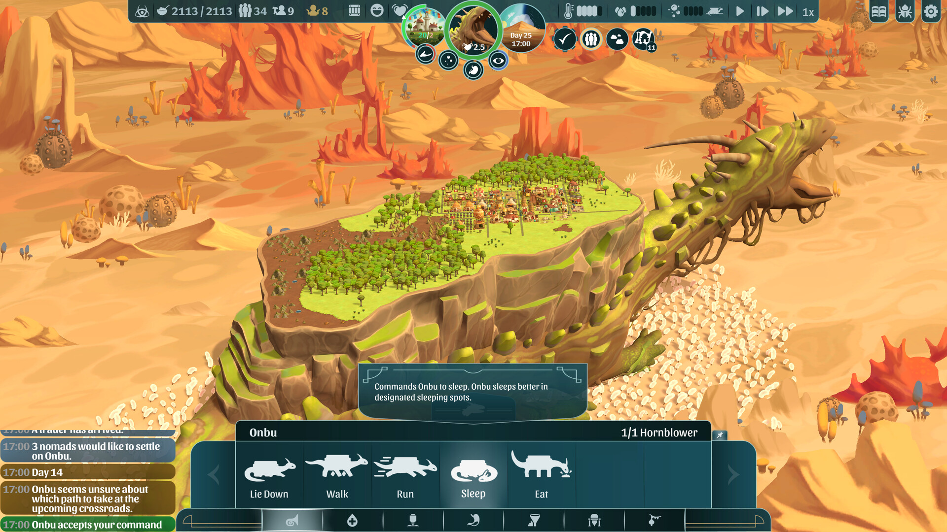 Изображение игры: The Wandering Village