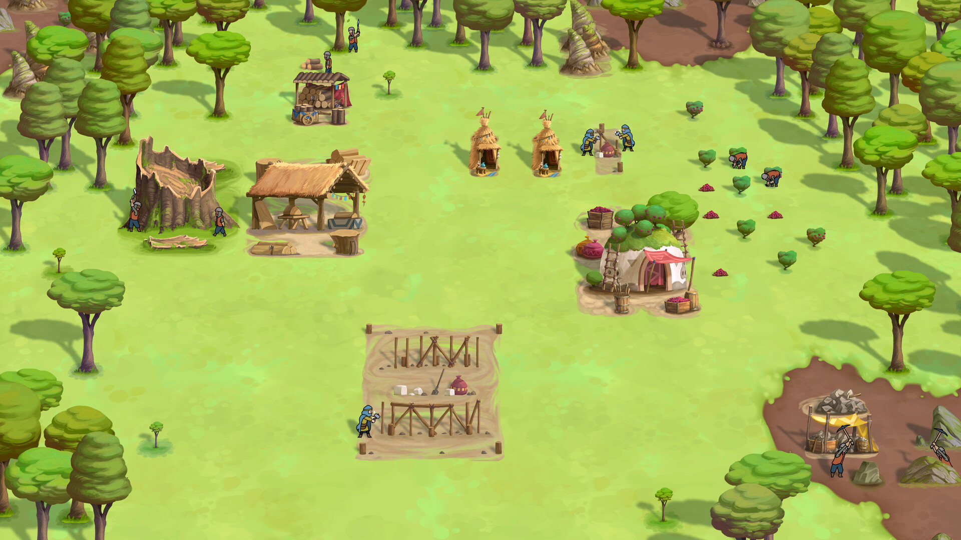 Изображение игры: The Wandering Village